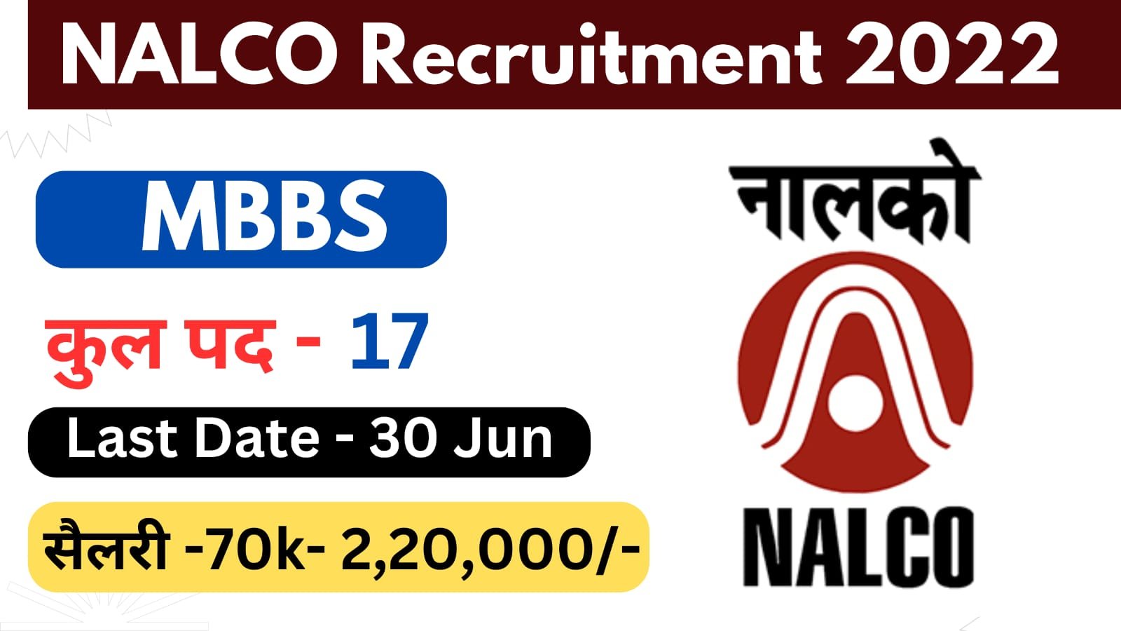 NALCO Recruitment 2022