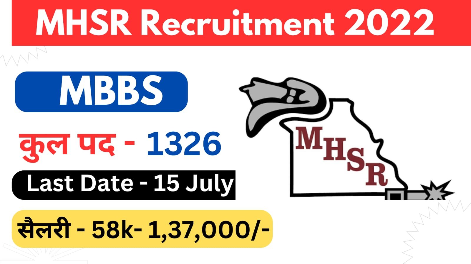 MHSR Recruitment 2022